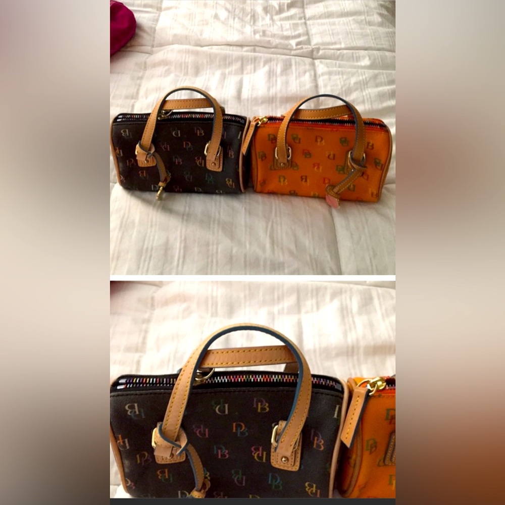 Two mini Orig Dooney & Bourke bags ,